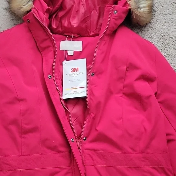 NWT Woman Within Feather Down Faux Fur Lined Hood Parka - Picture 5 of 14